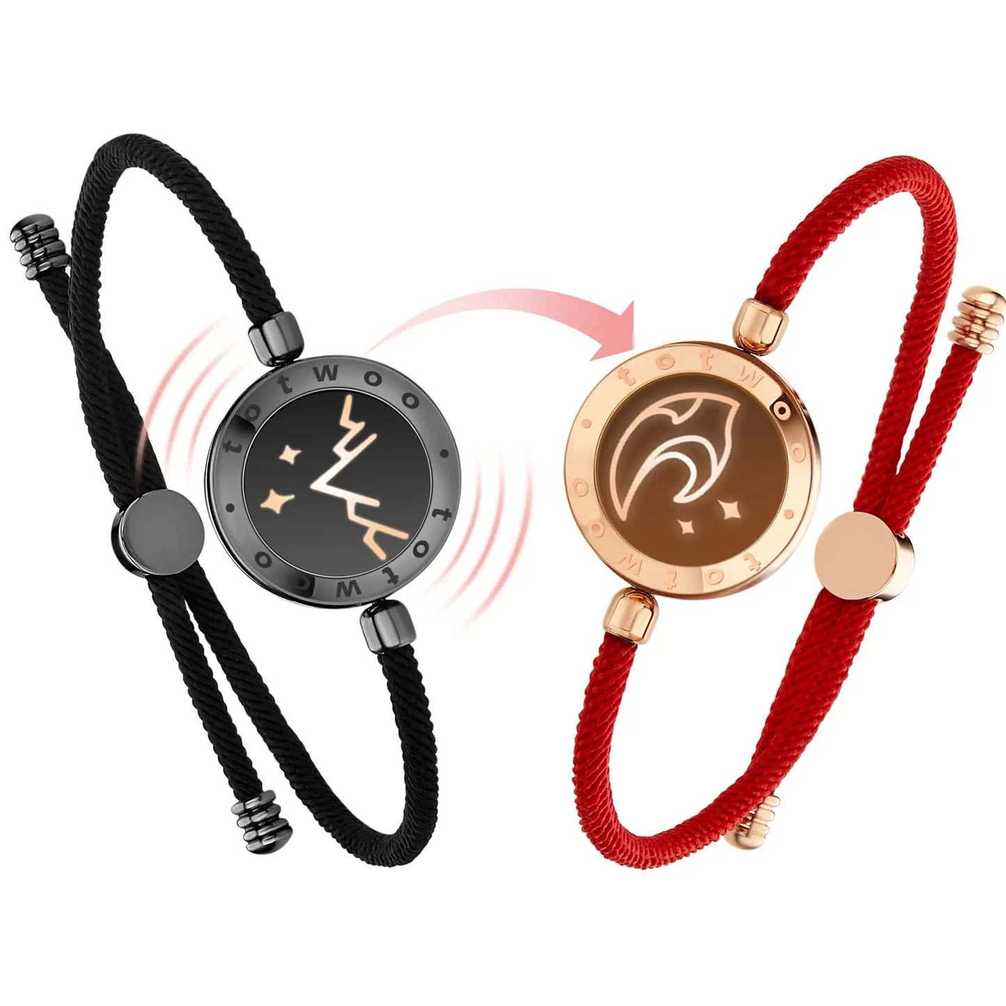 FEELORA™ - Long Distance Touch Bracelets for Couples