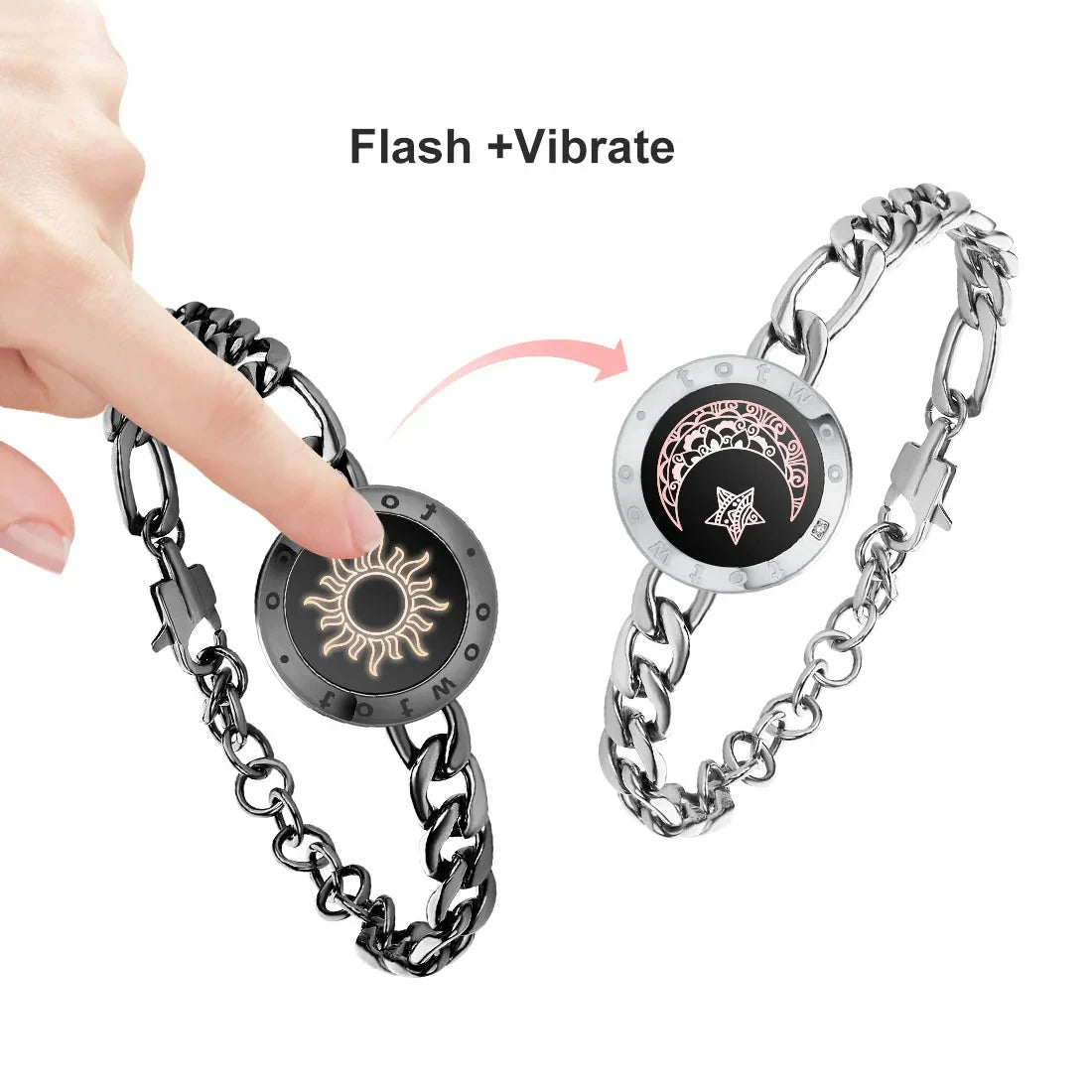 FEELORA™ - Long Distance Touch Bracelets for Couples