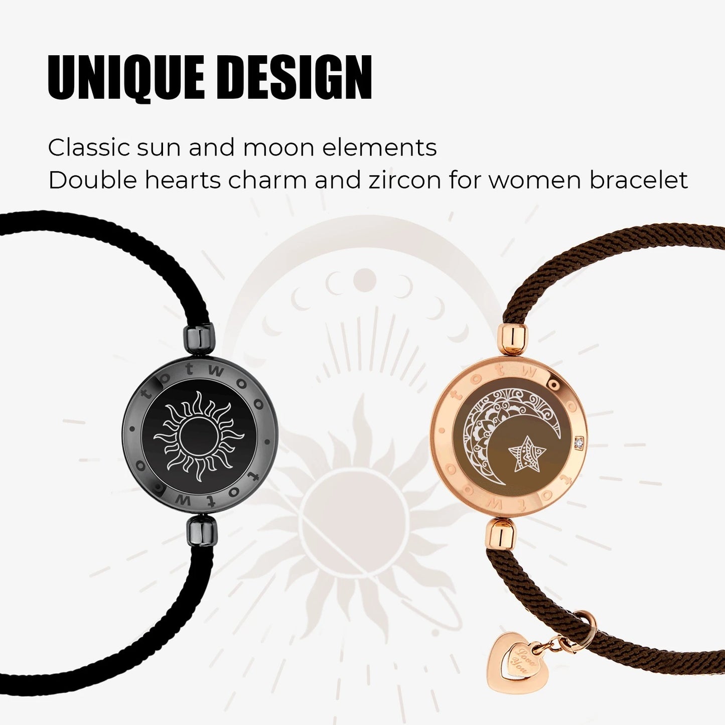 FEELORA™ - Long Distance Touch Bracelets for Couples